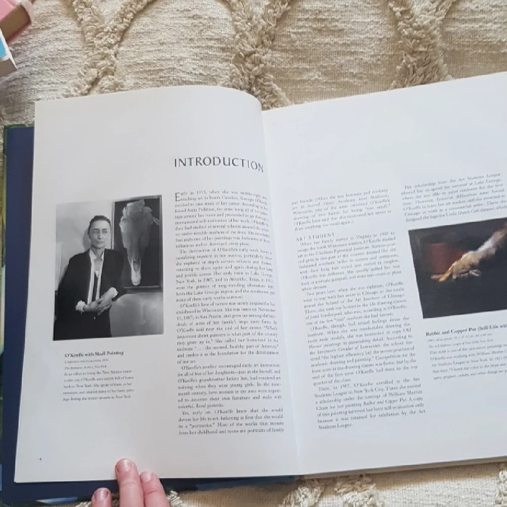 Georgia O'Keeffe: An Eternal Spirit by Susan Wright art book - Picture 4 of 12